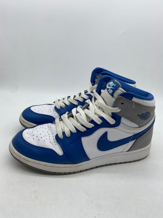 Preowned Air Jordan 1 True Blue Sz 7Y/8.5W FD1437-410