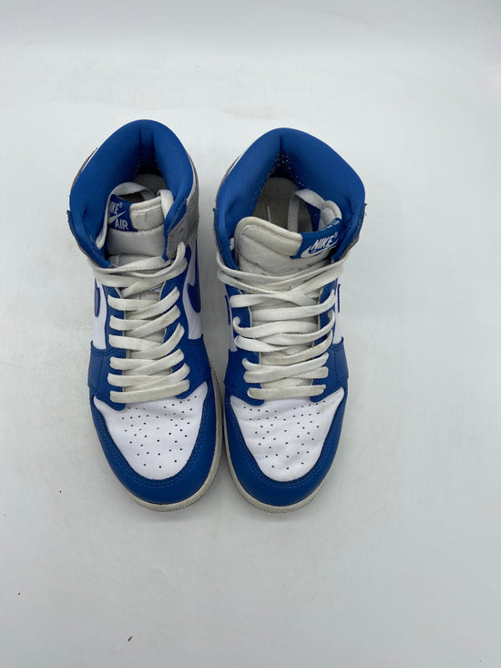 Preowned Air Jordan 1 True Blue Sz 7Y/8.5W FD1437-410