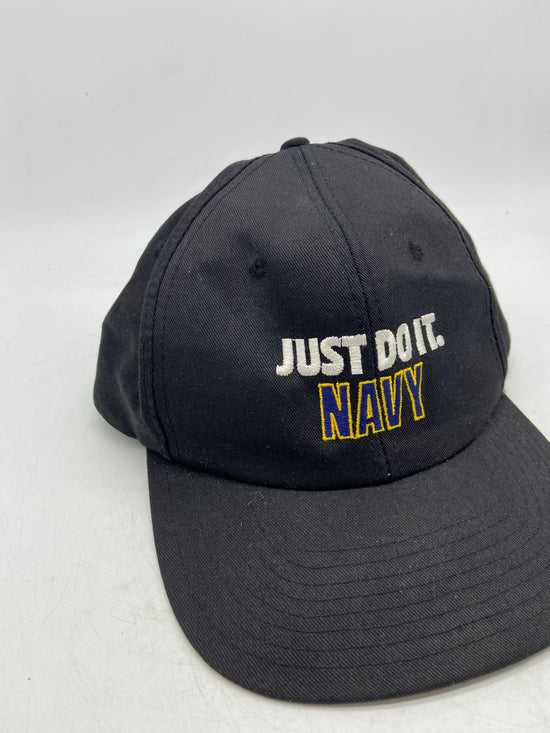 VTG Nike Navy College Just Do It Snapback