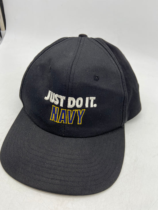 VTG Nike Navy College Just Do It Snapback