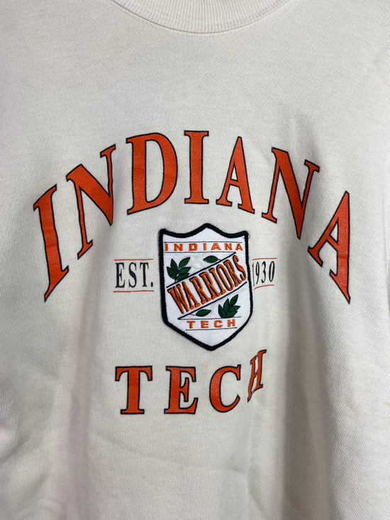 VTG Indiana Tech Warriors Sweatshirt Sz M