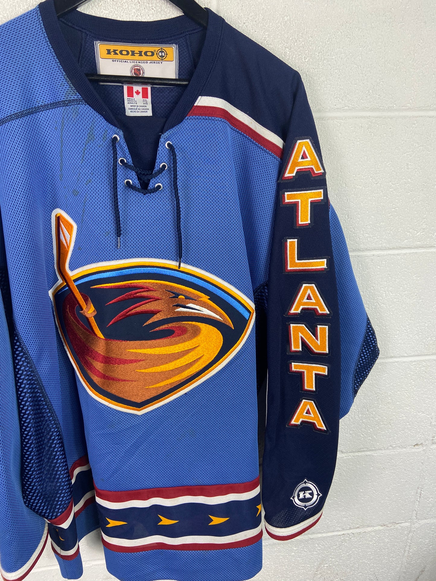 VTG Atlanta Thrasher Jersey Sz XXL