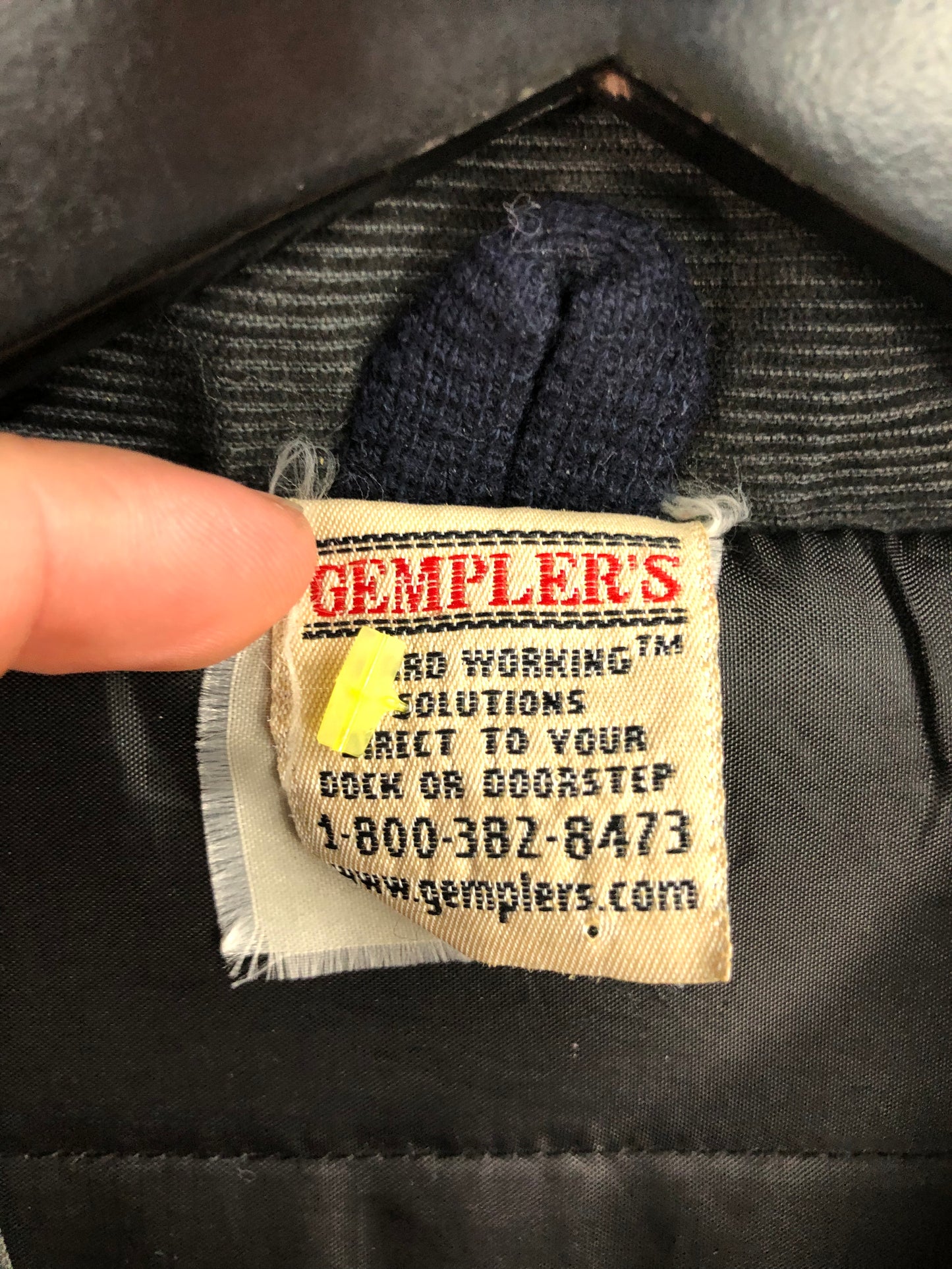 VTG Gemplers Denim Chore Coat Sz XL/2XL