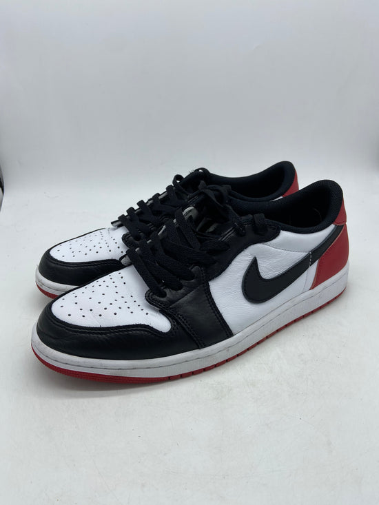 Air Jordan 1 Low OG Black Toe Sz 11M/12.5W