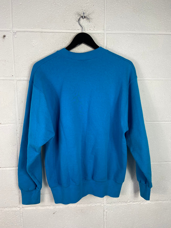 VTG Carolina Panthers Logo Sweatshirt Sz M