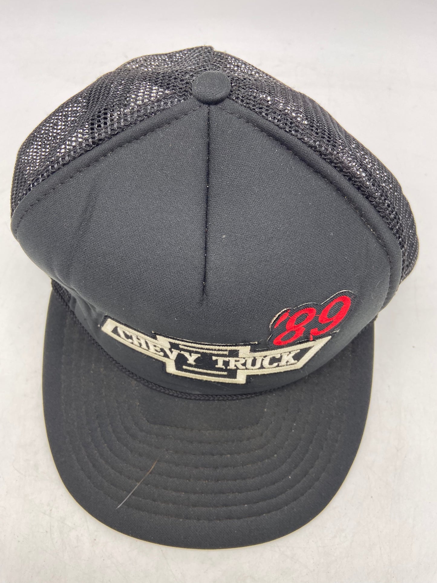 VTG Chevy Truck 89 Black Trucker Hat