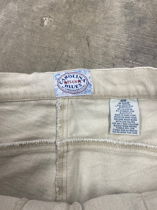 VTG Carolina Blues Small Pocket Shorts Sz 36"