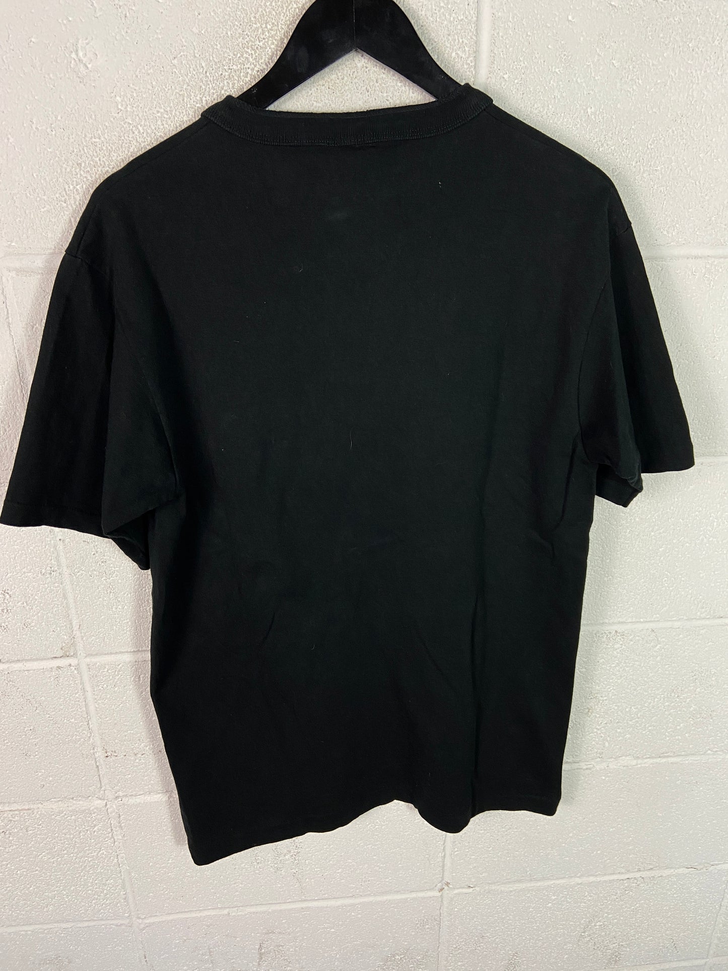 VTG Black Hills Harley Davidson Rapid City Henley Tee Sz Med