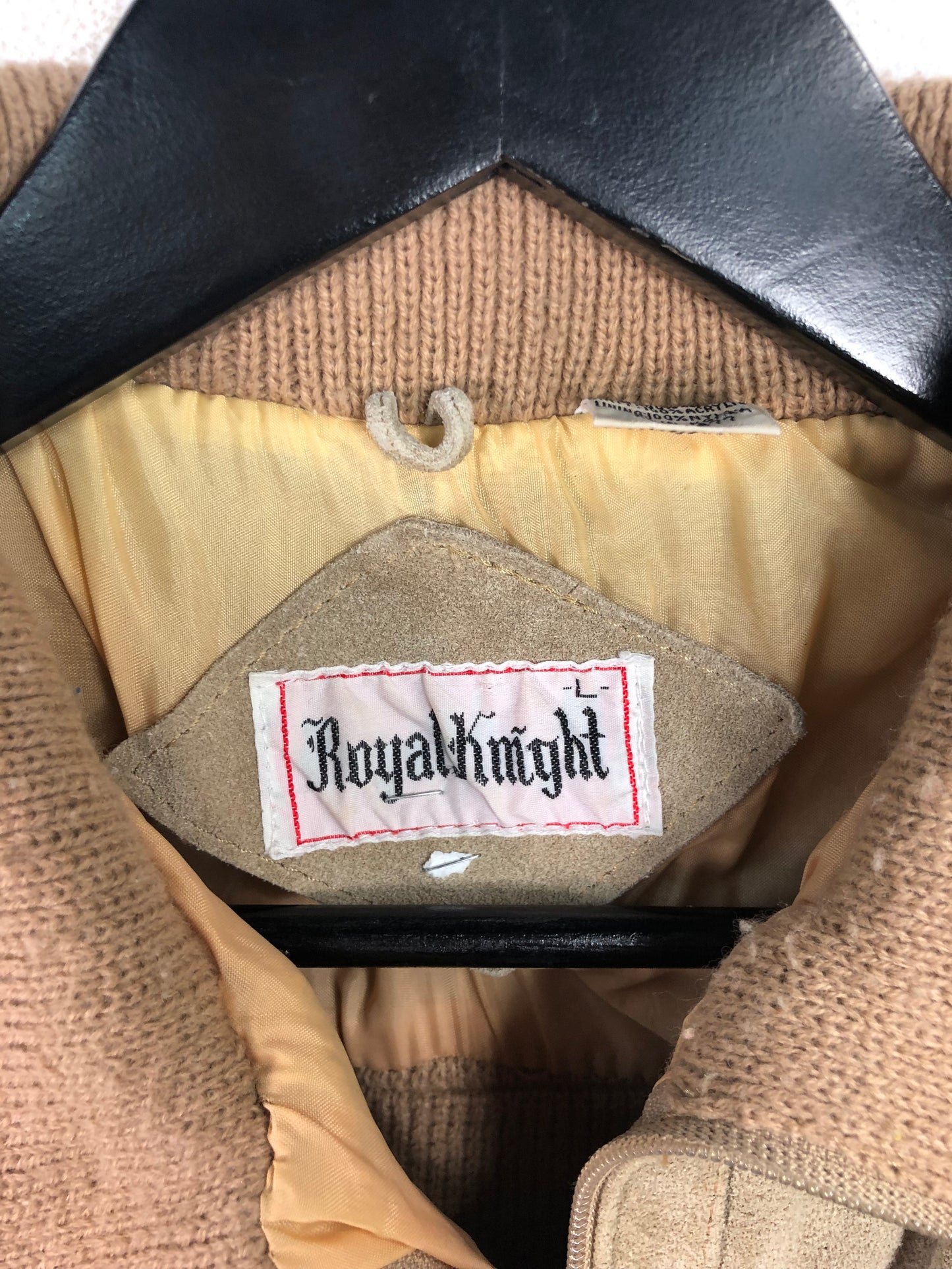 VTG Royal Knight Zip-Up Jacket Sz M