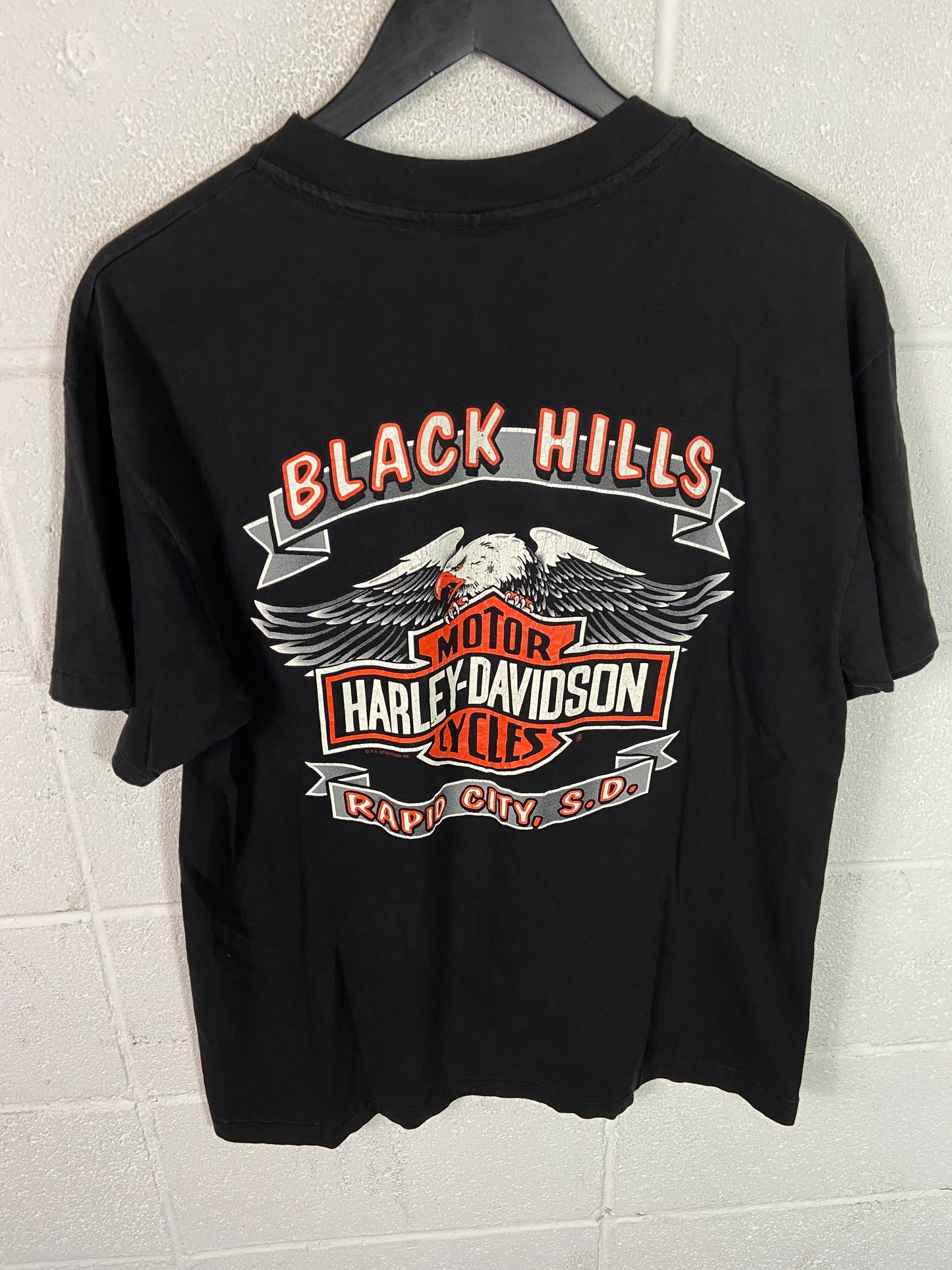 VTG Harley Davidson Sturgis Black Hills 56th Rally Tee Sz Large