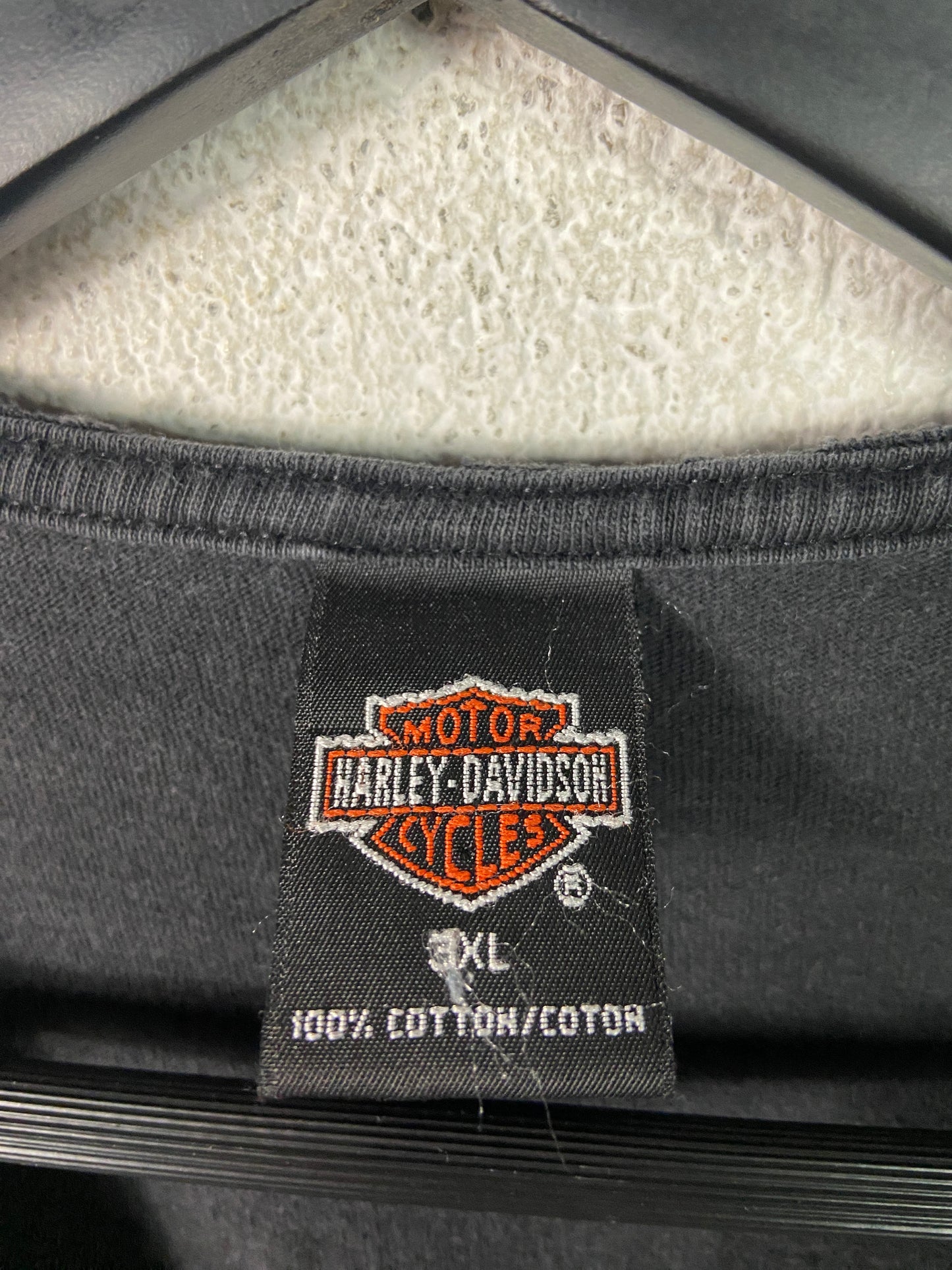 VTG Aces & Eights Harley Davidson Card Tee Sz 3XL