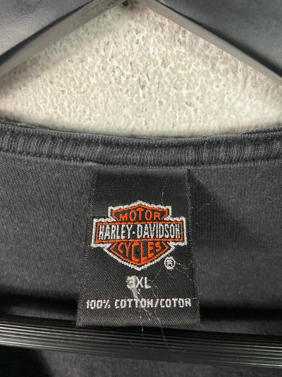 VTG Aces & Eights Harley Davidson Card Tee Sz 3XL