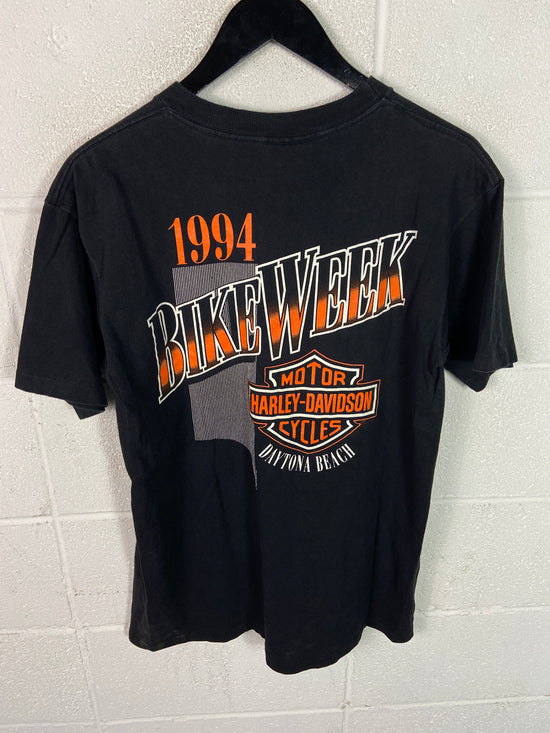 VTG 90's Harley Davidson Genuine American Motorcycles Tee Sz Medium
