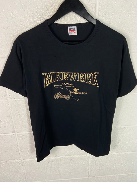 VTG 1996 Bike Week Daytona USA Tee Sz Medium