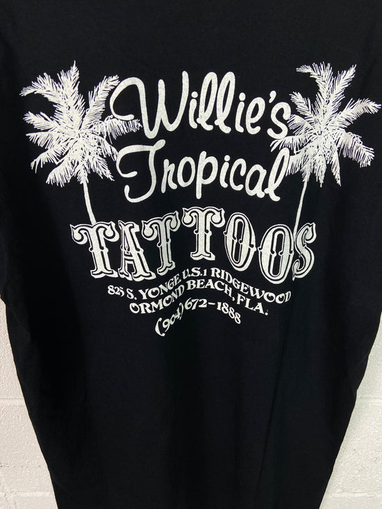 VTG 1996 Tropical Tattoo Studio Daytona Tee Sz Large