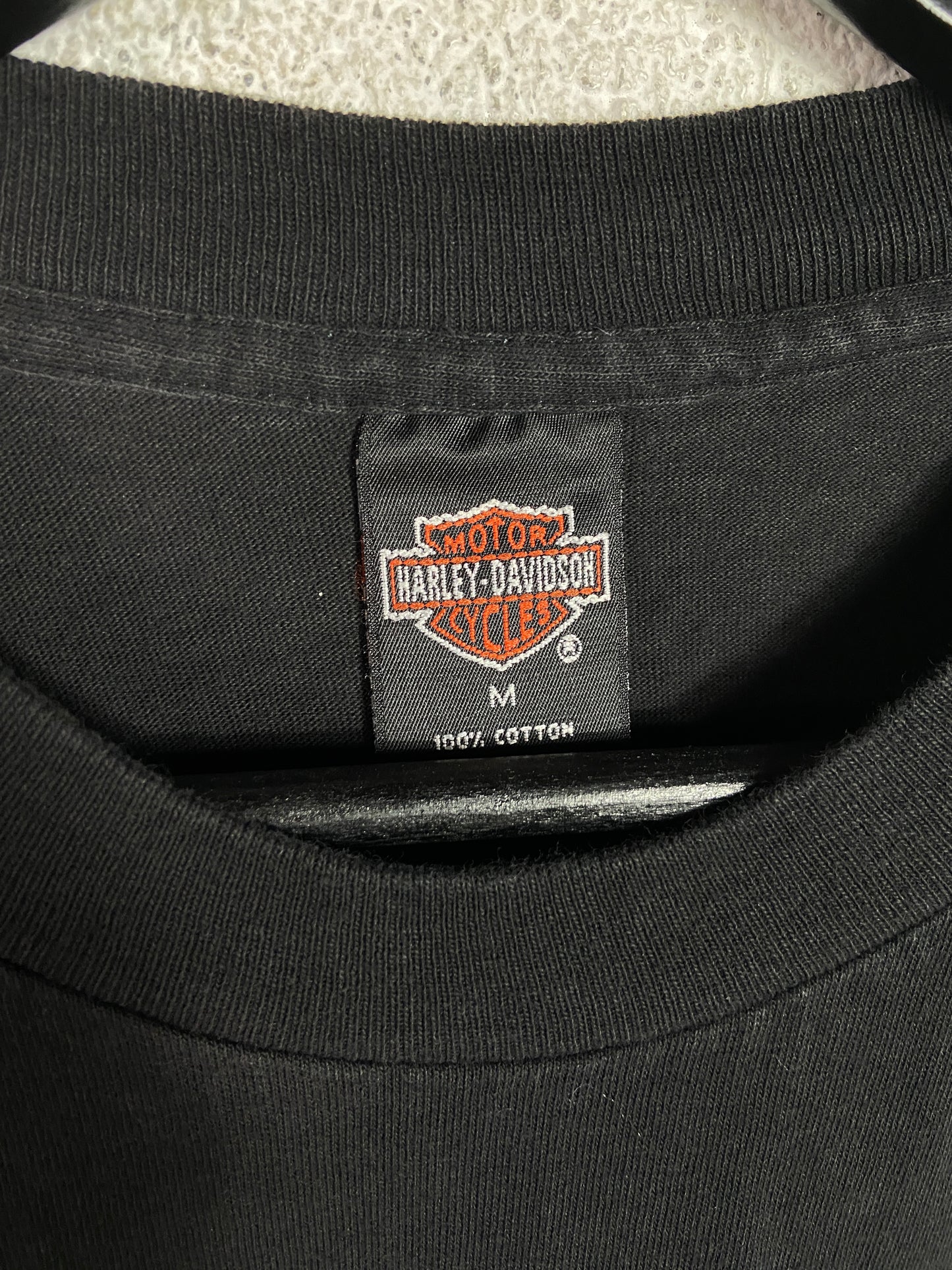 VTG 1995 Harley Davidson Bike Week Cafe Tee Sz Med