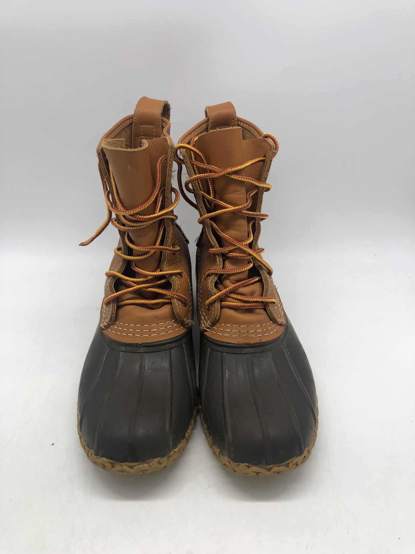 Preowned LL Bean Bean Duck Boots Sz 7W