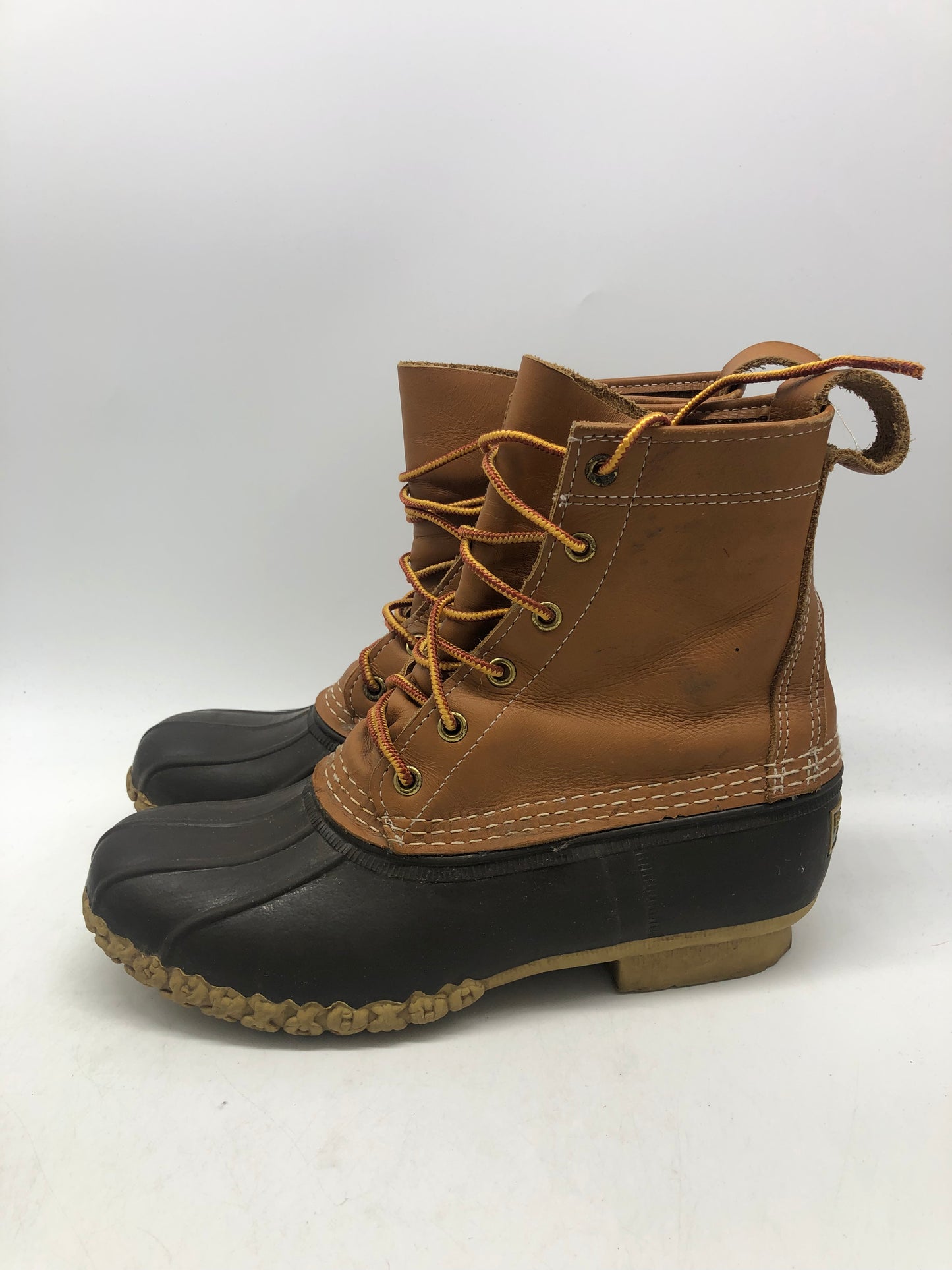 Preowned LL Bean Bean Duck Boots Sz 7W