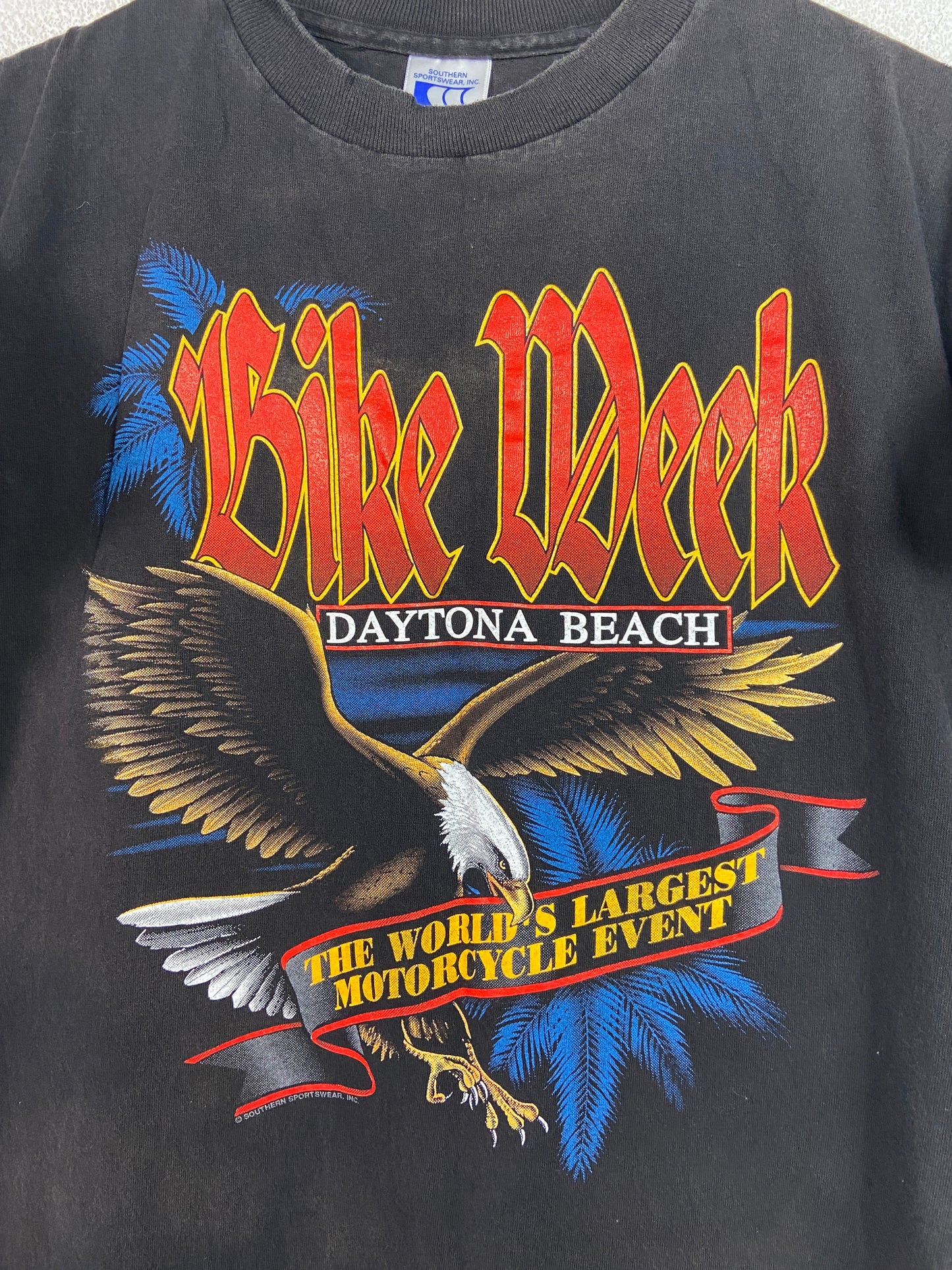 VTG Bike Week Daytona Beach '95 Worlds Largest Tee Sz M/L