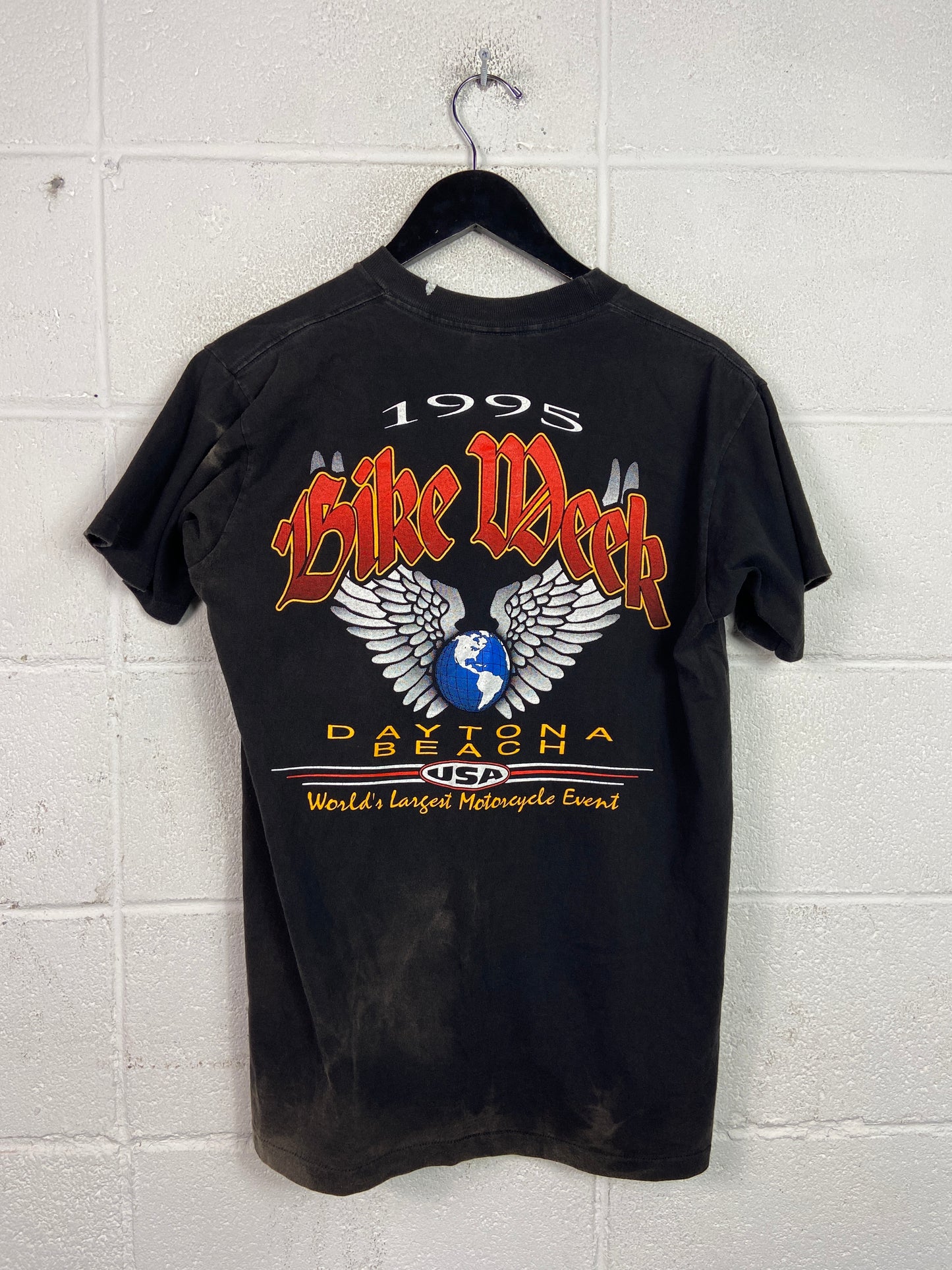 VTG Bike Week Daytona Beach '95 Worlds Largest Tee Sz M/L