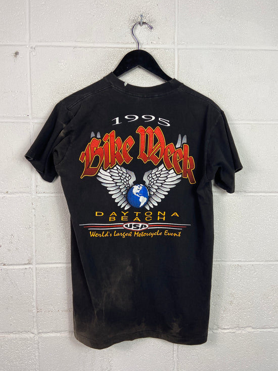 VTG Bike Week Daytona Beach '95 Worlds Largest Tee Sz M/L