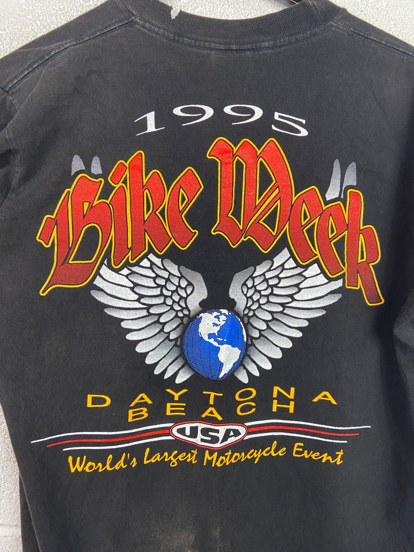 VTG Bike Week Daytona Beach '95 Worlds Largest Tee Sz M/L