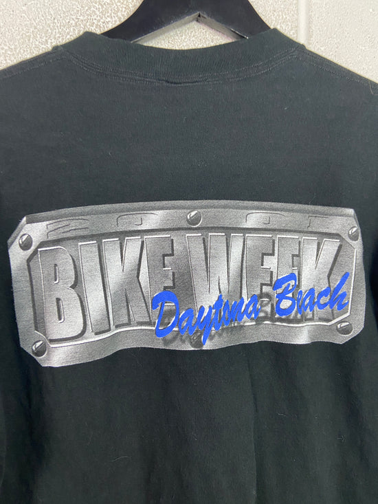 VTG Daytona Beach '01 Bite Me Airbrush Style Tee Sz L