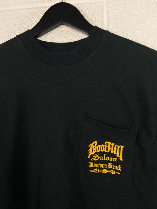 VTG Boot Hill Saloon Bike Week Daytona Beach Tee Sz M/L