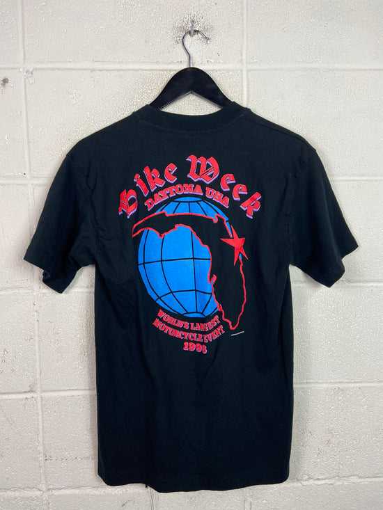 VTG Worlds Largest Bike Week '96 Motorcycle Tee Sz M