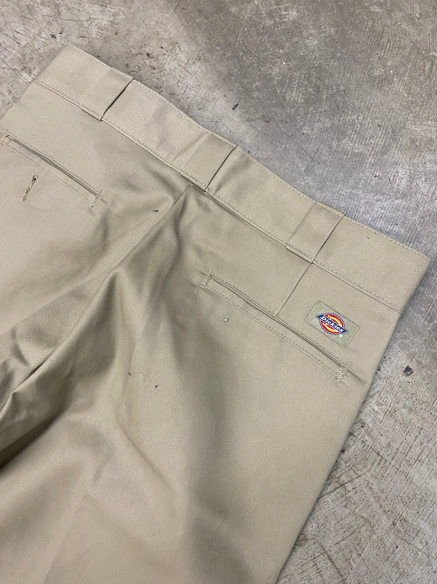 Dickies Khaki 874 Straight Leg Chino Pants Sz 34x32