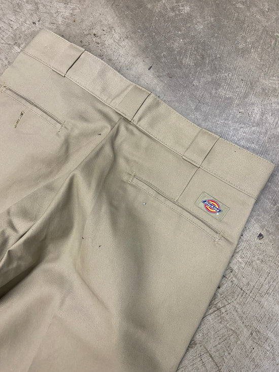 Dickies Khaki 874 Straight Leg Chino Pants Sz 34x32