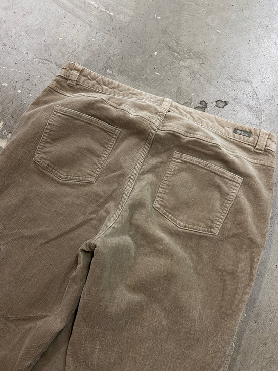 VTG Woolrich Tan Corduroy Low Rise Wmns Pants Sz 12