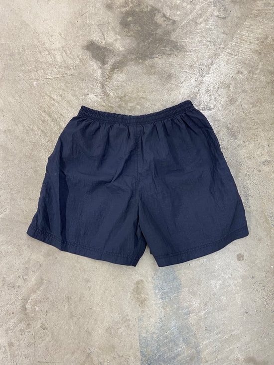 VTG Youth Nike Black Nylon Shorts Sz S