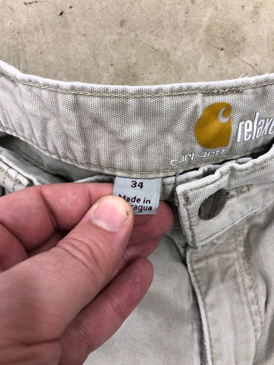 Y2K Carhartt Khaki Shorts Sz 34