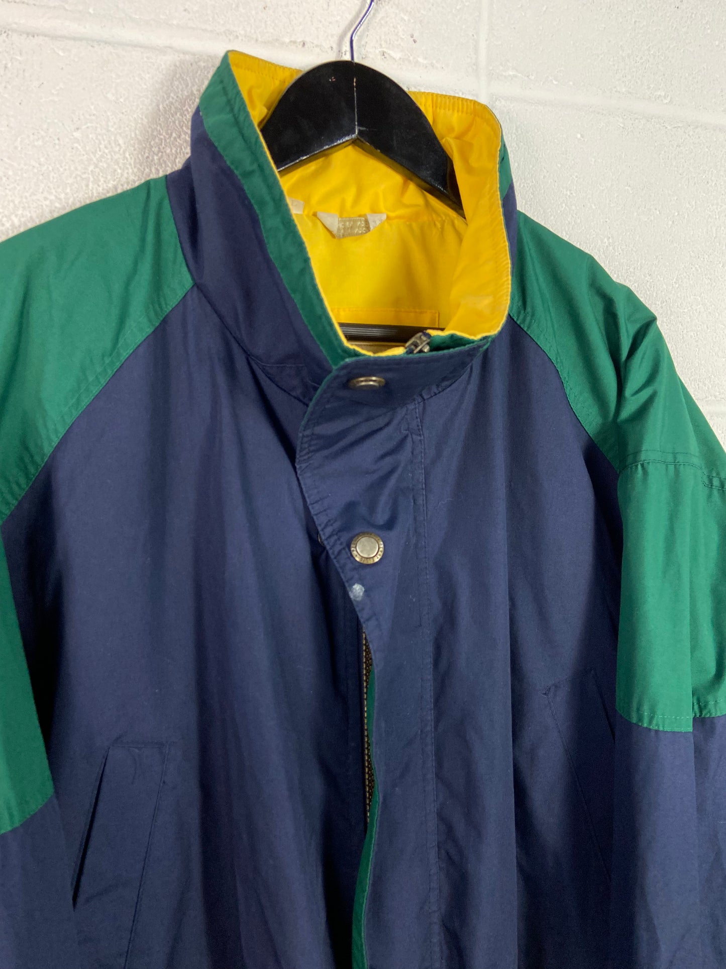 Y2K Perry Ellis Windbreaker Sailing Jacket Sz L/XL