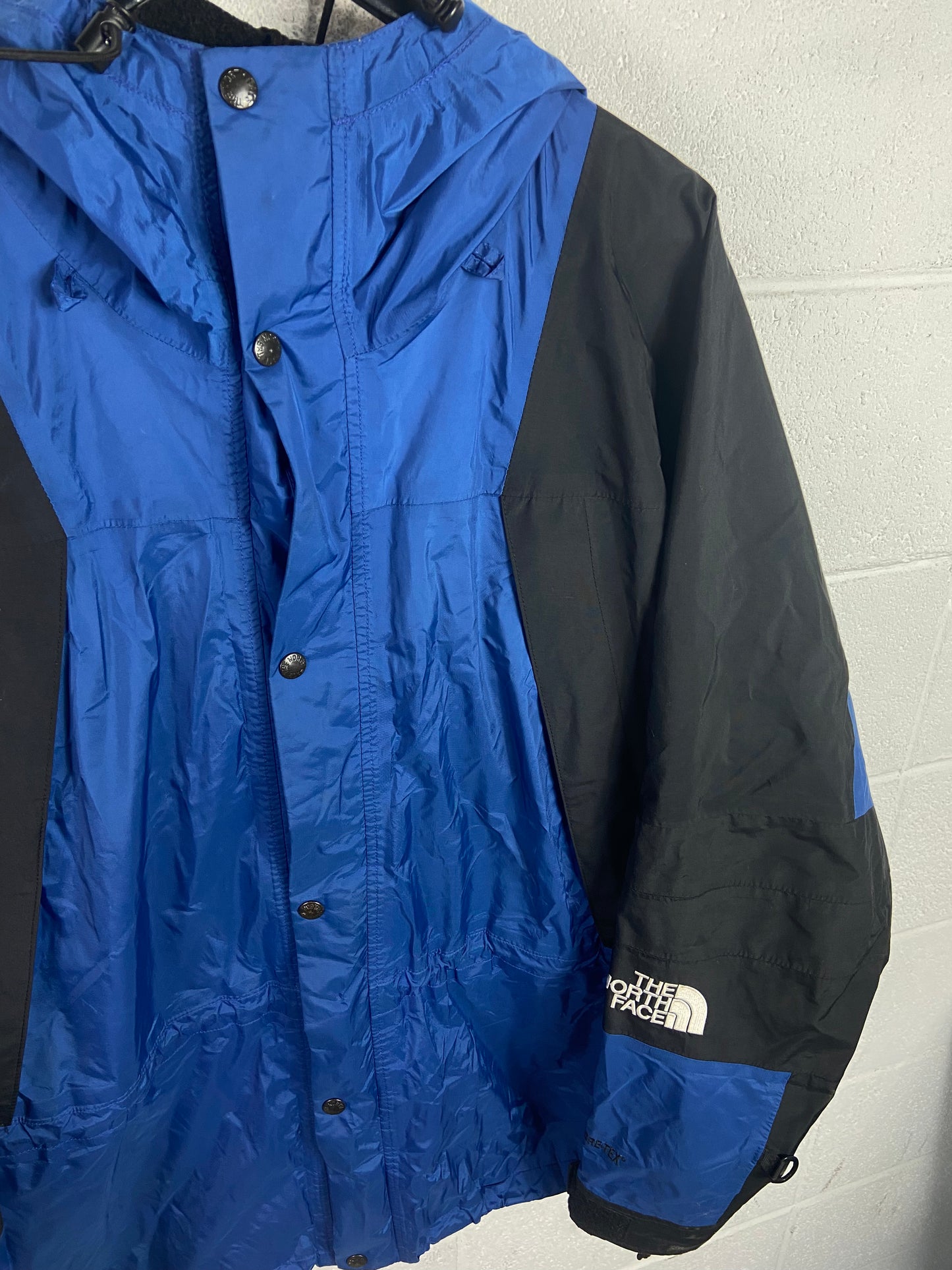 VTG Gore-Tex The North Face Blue Winter Jacket Sz XL