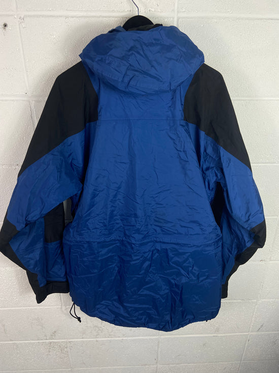 VTG Gore-Tex The North Face Blue Winter Jacket Sz XL