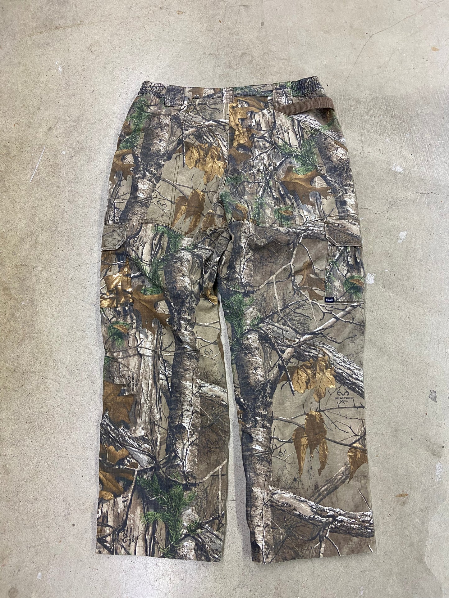 VTG 5.11 Tactical Realtree Camo Pants Sz 38x30