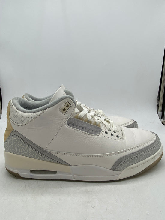 Preowned Jordan 3 Retro Craft Ivory Sz 11.5M/13W FJ9479-100