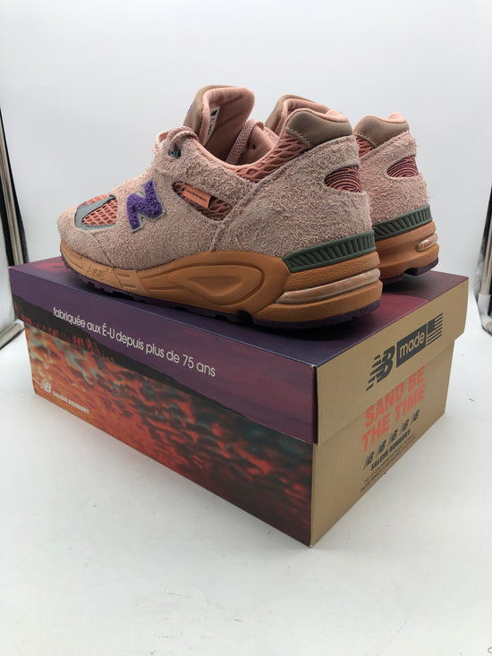 Preowned New Balance 990v2 Salehe Bembury Sand Be The Time Sz 12M/13.5W M990SB2