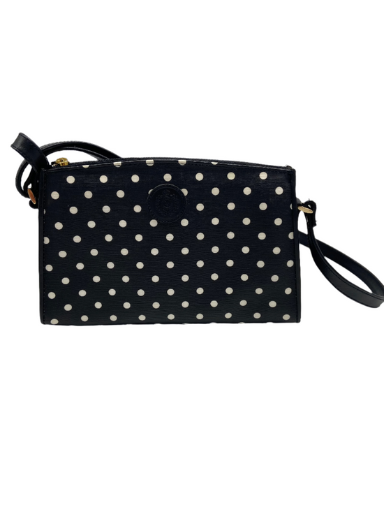 LIz Claiborne Leather Polka Dot Purse