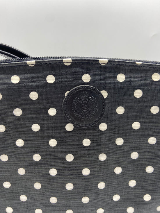 LIz Claiborne Leather Polka Dot Purse