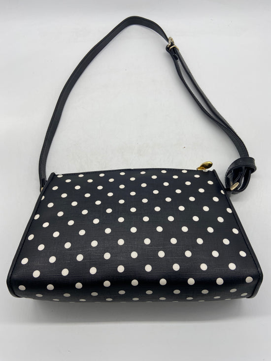 LIz Claiborne Leather Polka Dot Purse