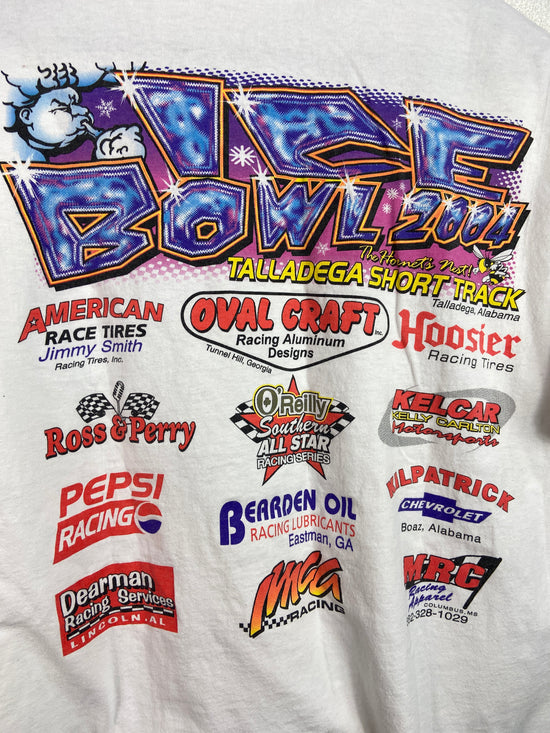 VTG Talladega Nascar Ice Bowl 2004 Tee Sz L