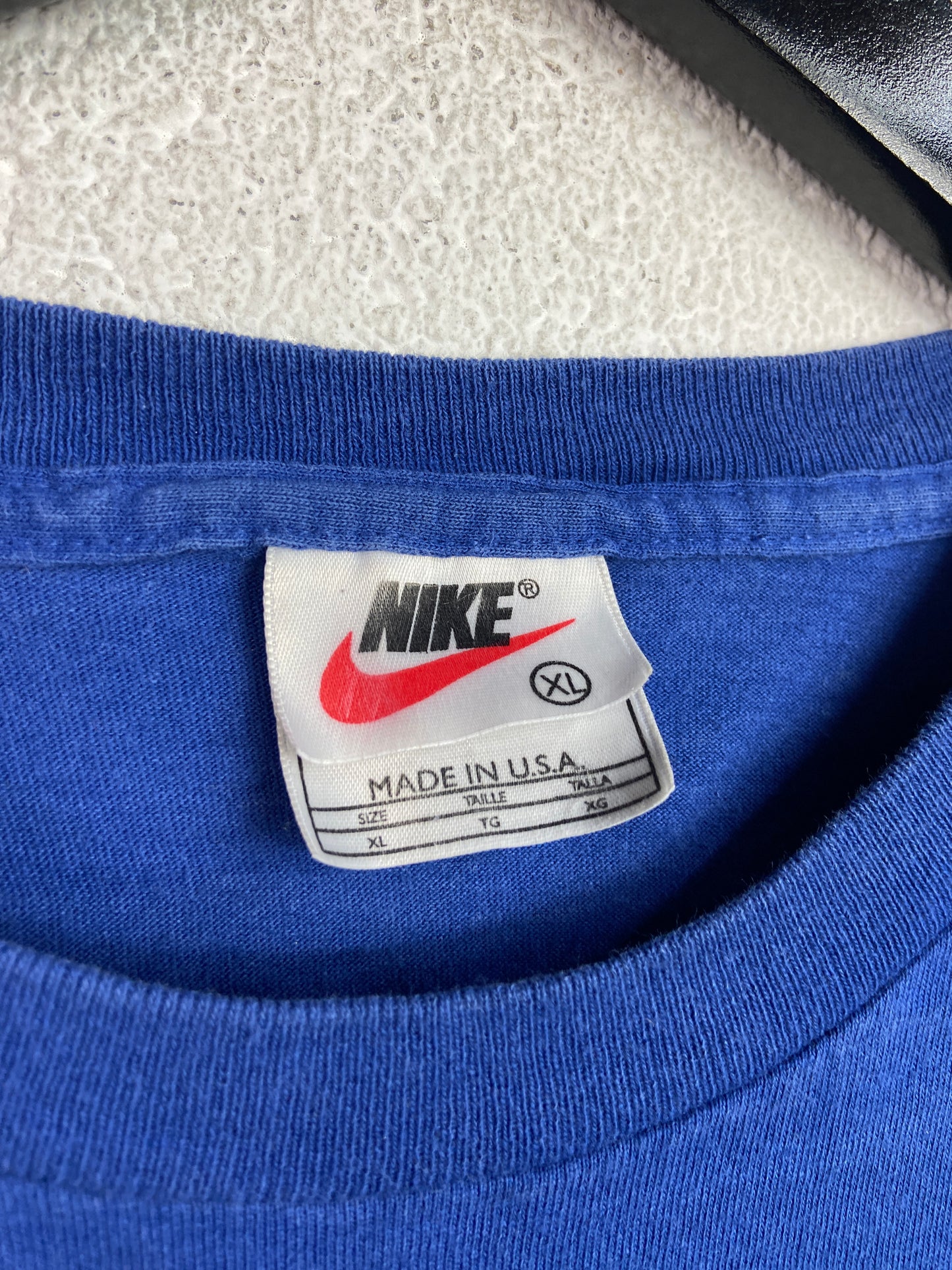 VTG Nike Air Blue Banner Tee Sz XL/2XL