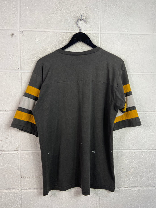 VTG Iowa Hawkeyes Jersey Tee Sz L