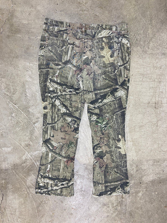 Camo Mossy Oak Low Rise Wmns Jeans Sz 36x29