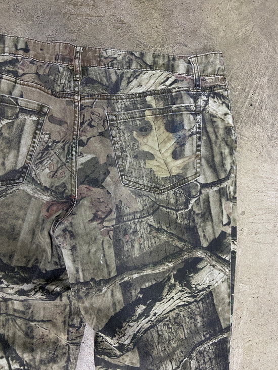 Camo Mossy Oak Low Rise Wmns Jeans Sz 36x29