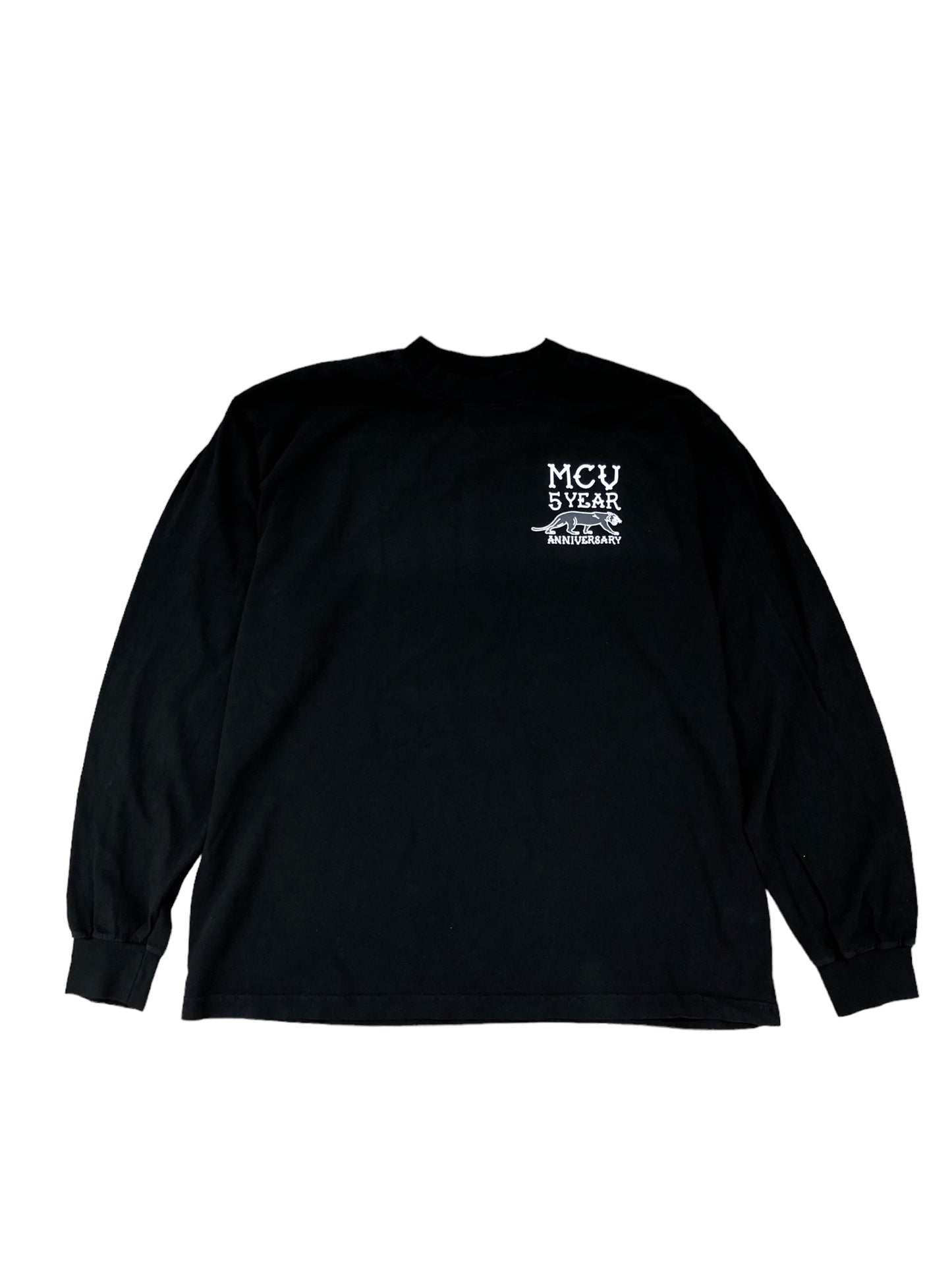 MCV 5 Year Panther Longsleeve T-Shirt (Black)