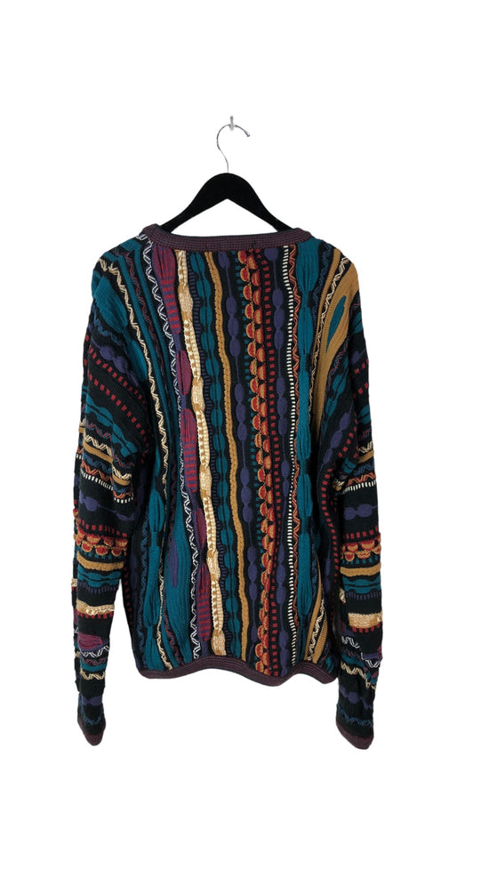 VTG Bachrach Coogi Style Sweater Sz XL